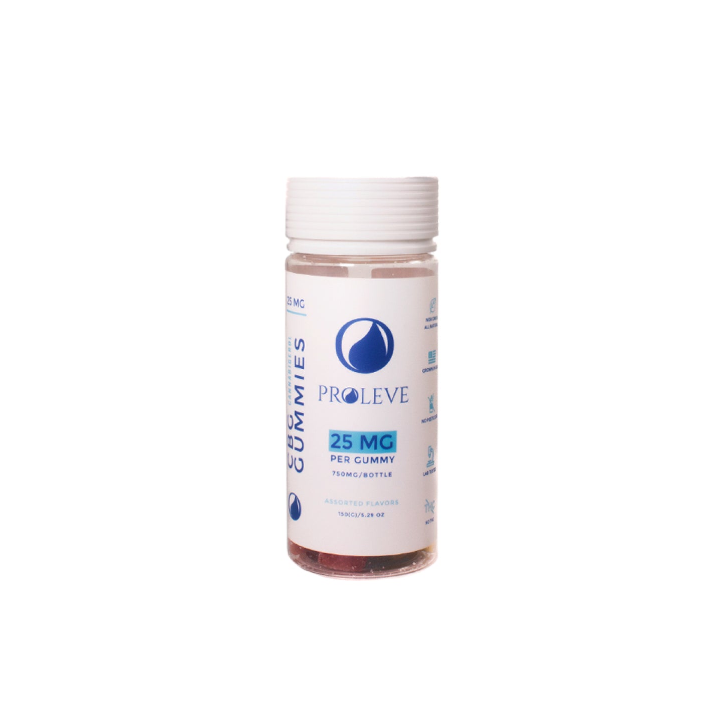Gomitas de CBG para Energía - 25 mg (30 gomitas)