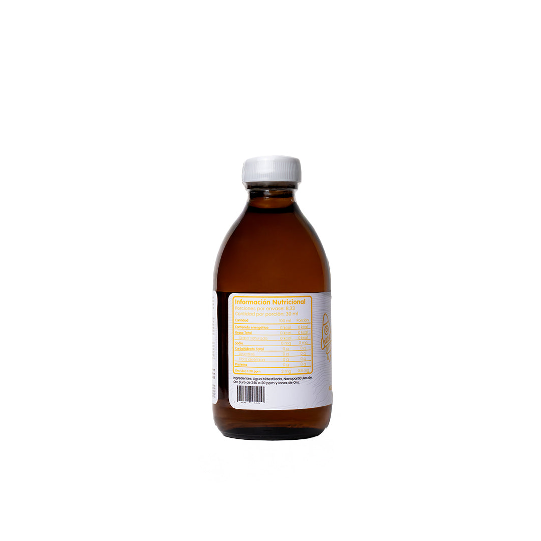 Agua de la Nube con Nanopartículas de Oro Kids 20 ppm (250 mL)