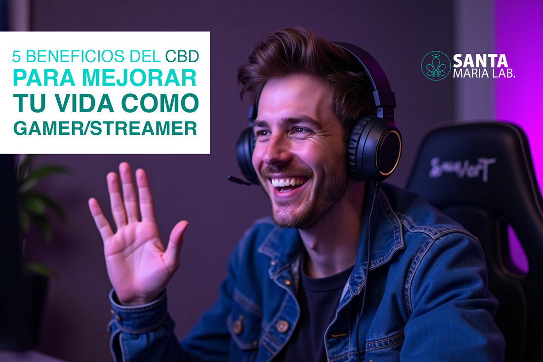 Cómo el CBD Puede Mejorar Tu Día a Día como Gamer y Streamer