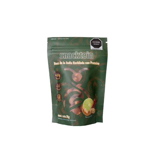 Nuez de la India Enchilada con Proteína - Snacktein