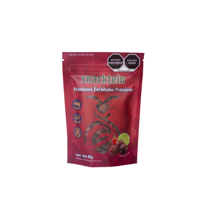 Arándanos Enchilados Proteicos – Snacktein