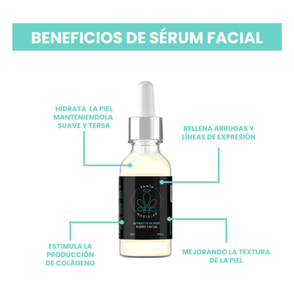 Sérum Facial (500 mg) - 30 ml