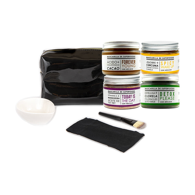 Beauty Kit: 4 mascarillas de superfoods