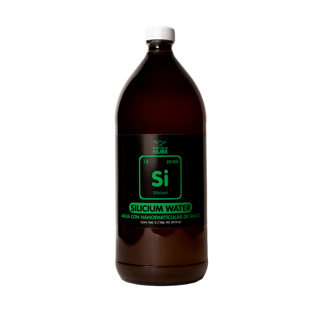 Agua de la Nube con Nanopartículas de Silicio Si 20ppm (1000 mL/ 34 fl oz)